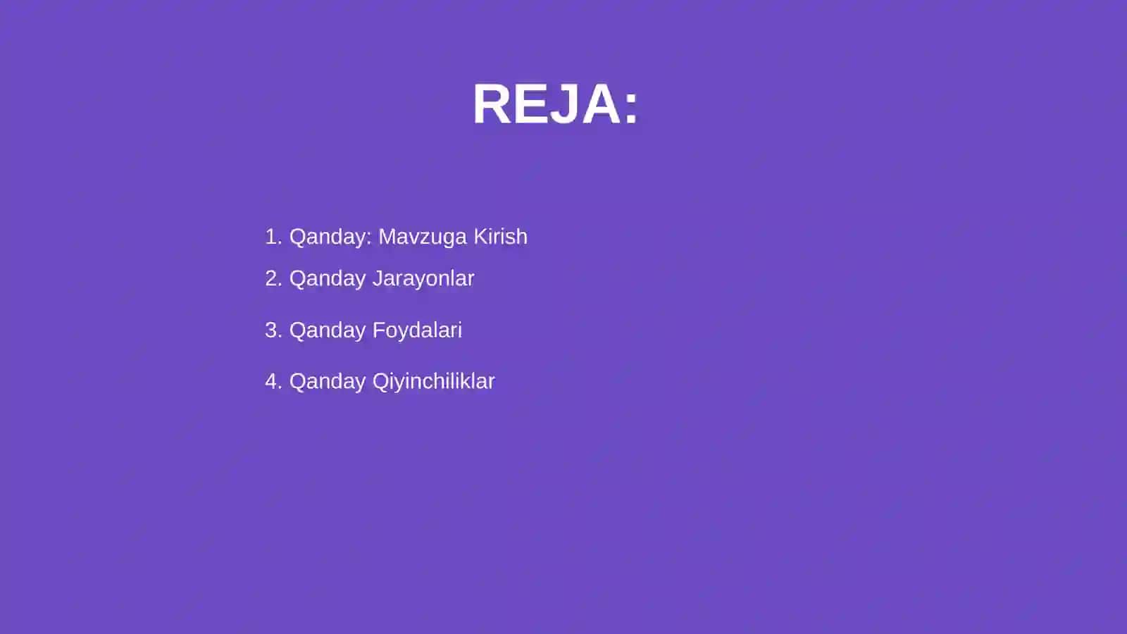 Qanday 2