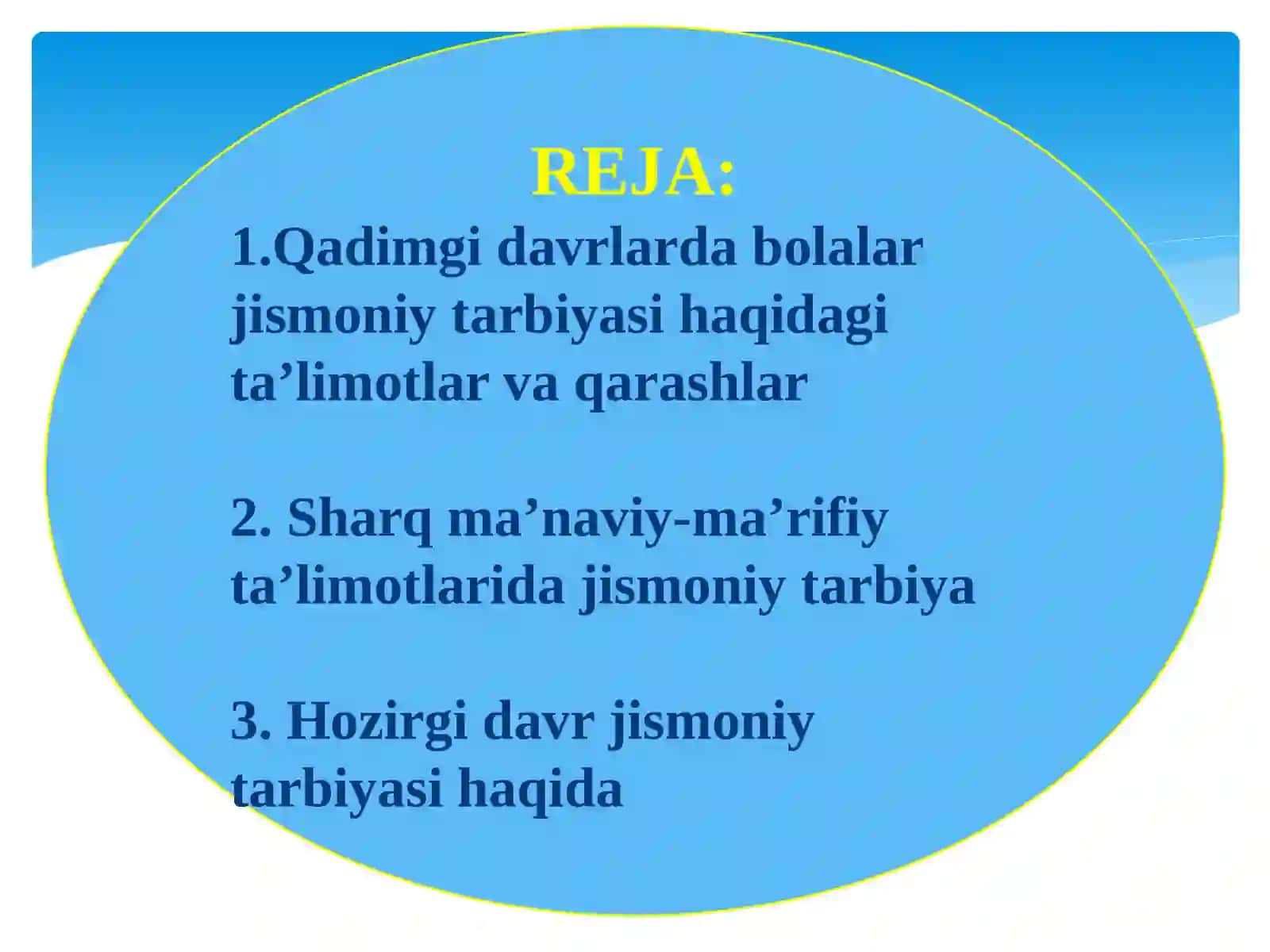 Bolalar jismoniy tarbiyasi fanining tarixi va rivojlanishi 2