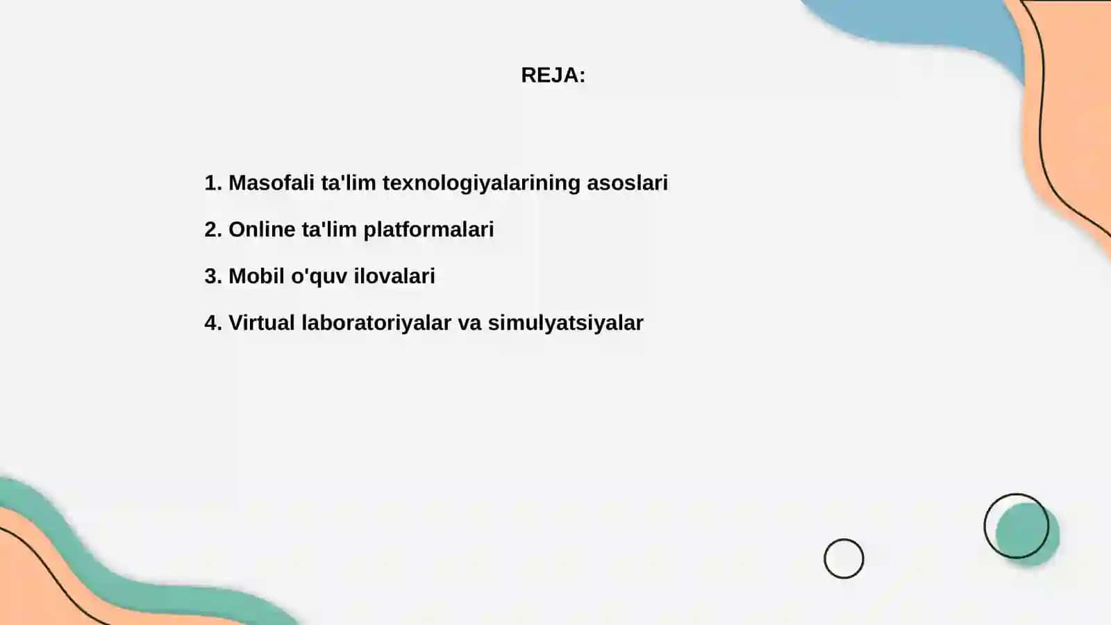 Masofali ta'lim texnologiyalari 2