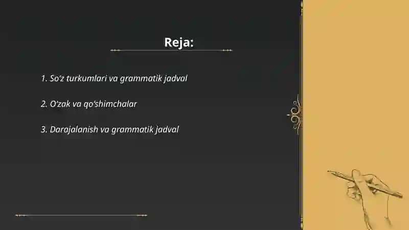 Soʻzlarning shakl va maʼno munosabatiga koʻra turlarini oʻqitishda grammatik jadvallarning oʻrni 2