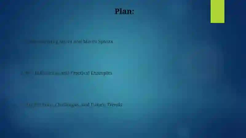 Micro and Macro Syntax 2