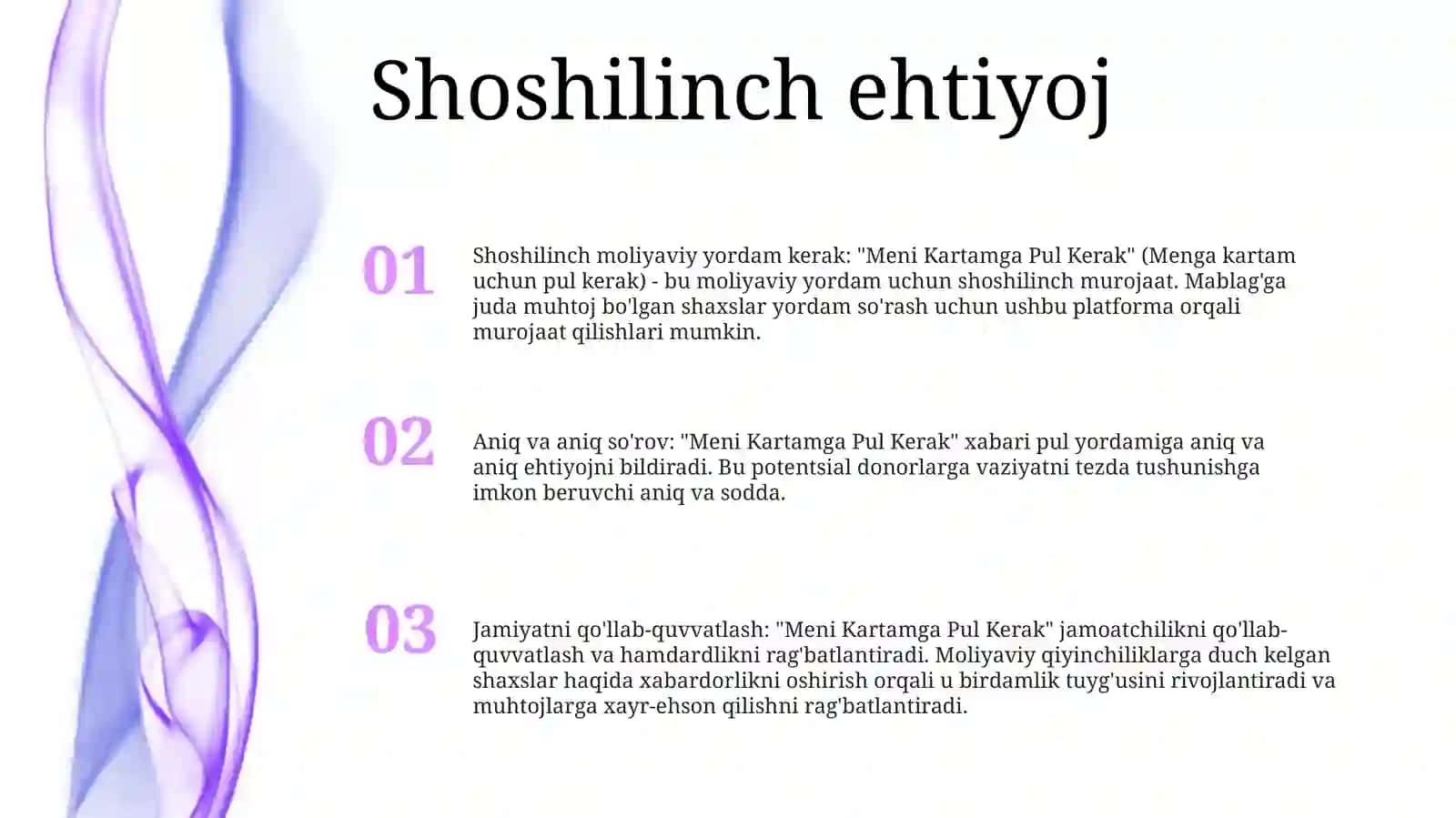 Meni Kartamga Pul Kerak 2
