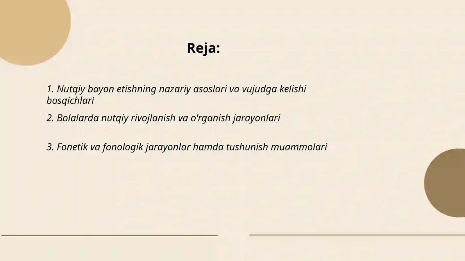 Nutqiy bayon etishning vujudga kelishi va tushunshli muammolari 2