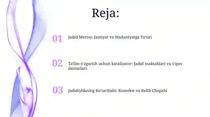 Jadid maʼrifatparvarlarning oʻlka ijtimoiy- maʼnaviy hayotida tutgan oʻrni 2