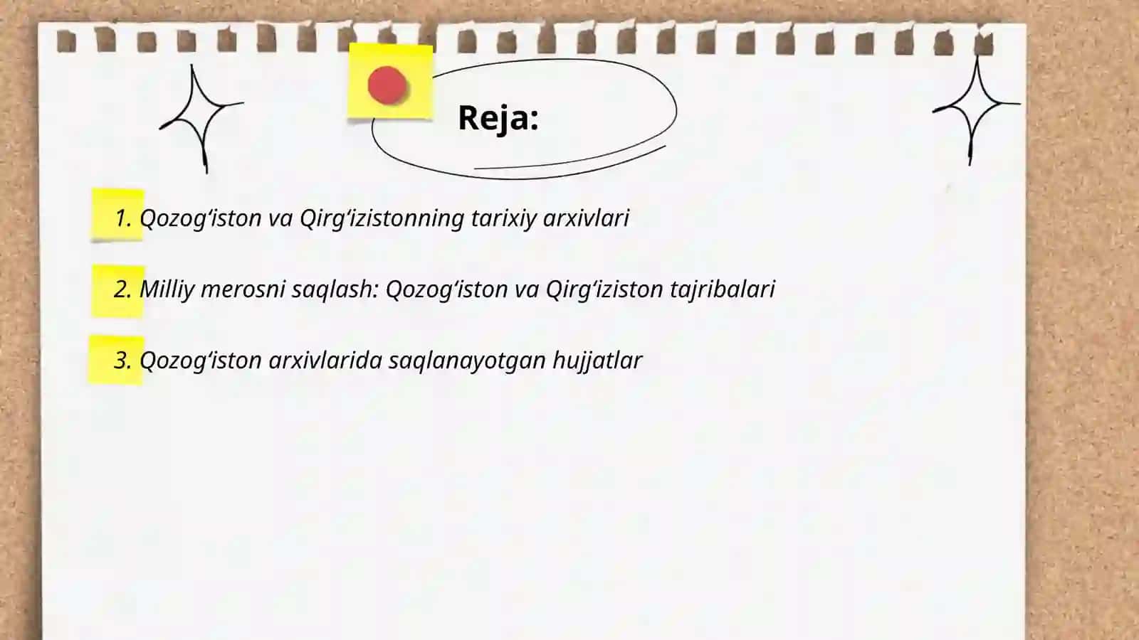 Qozogʻiston va Qirgʻiziston arxivi 2