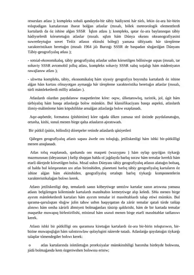9-lekciya. Ekologiyalıq atlaslar 2