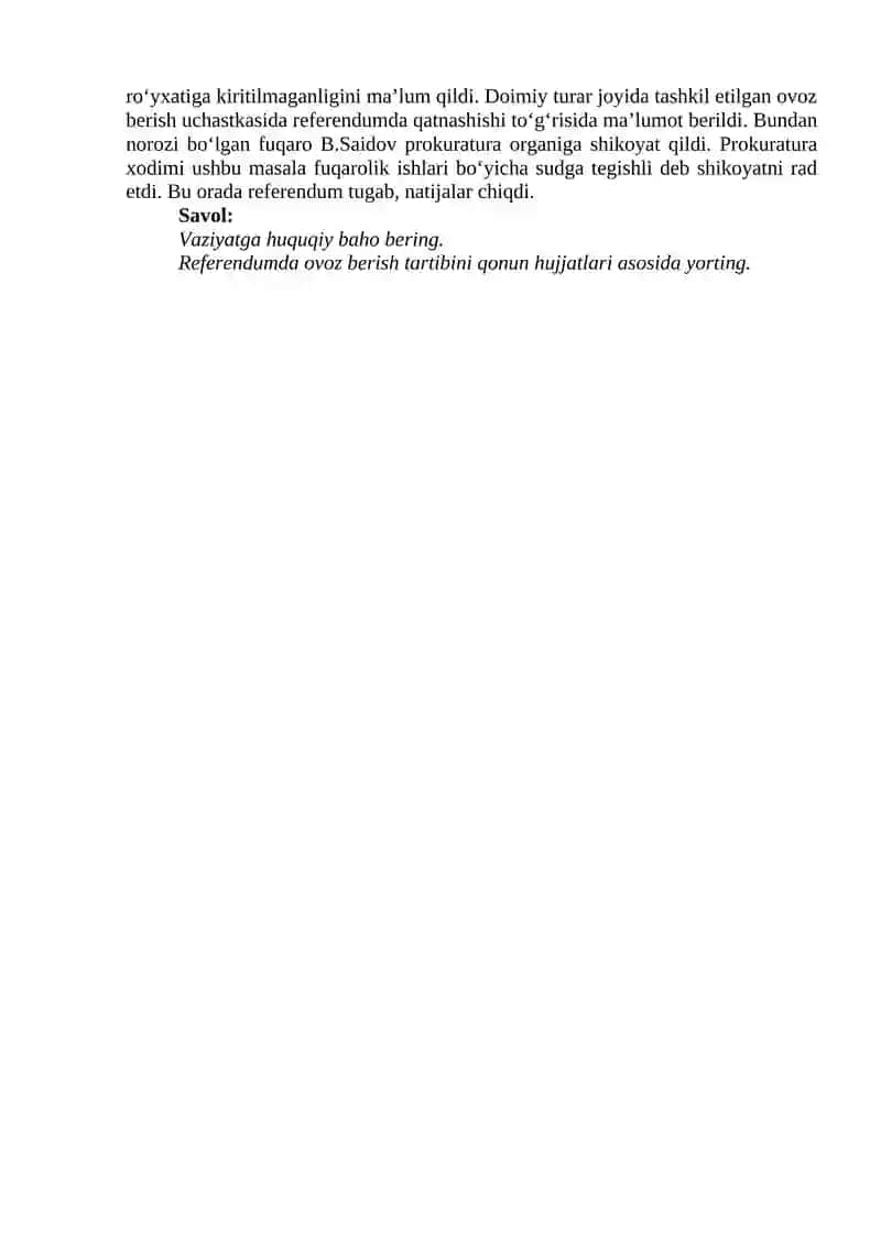 O‘zbekiston Respublikasining Konstitutsiyasi 2