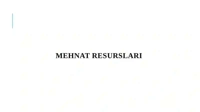 Mehnat bozori statistikasi 2