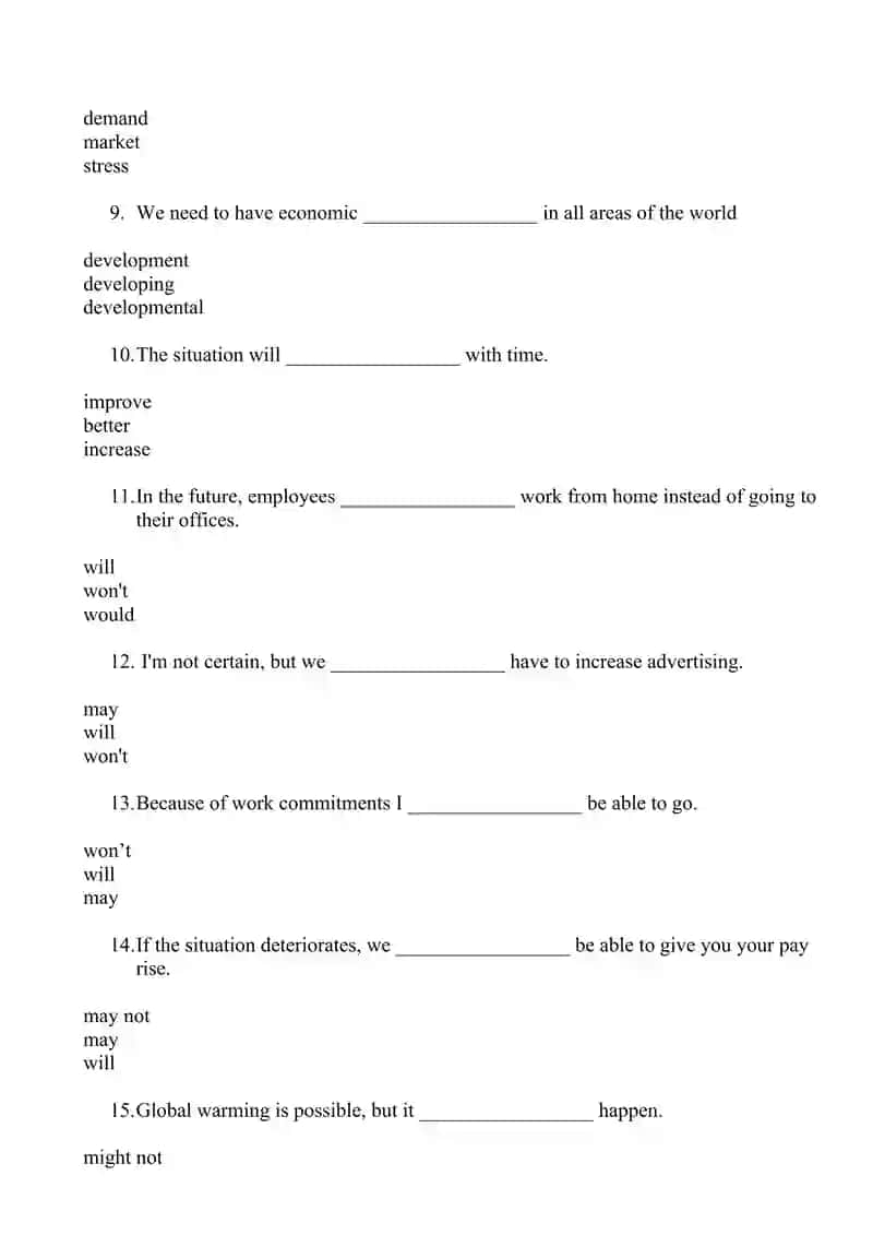 5000 Englisg test for final exam for every student 2