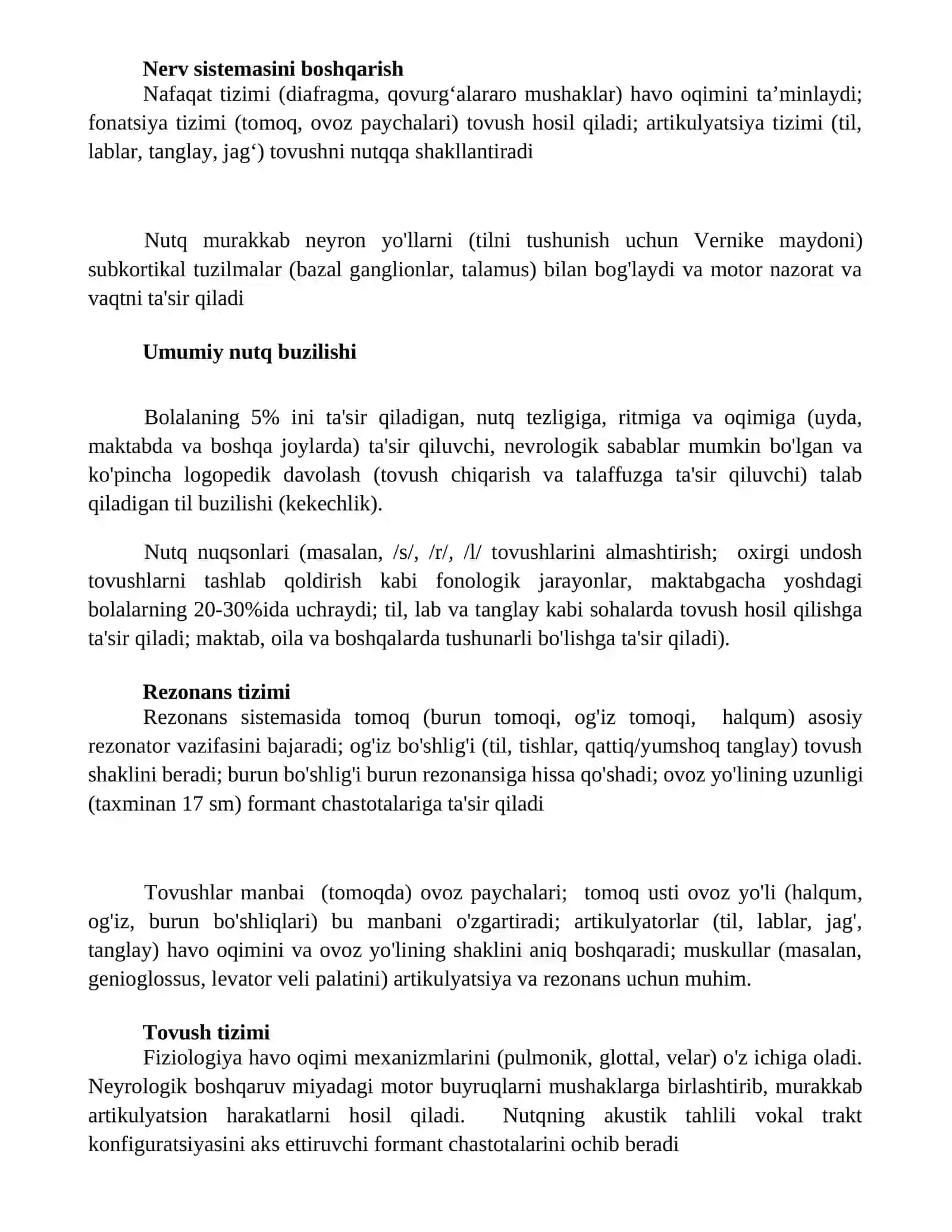 Nutqning anatomik va fiziolagik tuzilishi 2