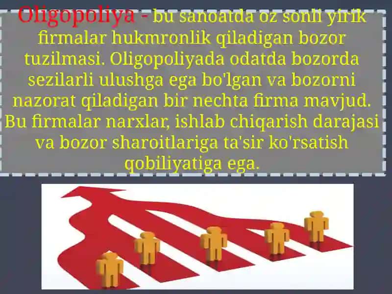 OligopoliyavaMonopolistikraqobat 2