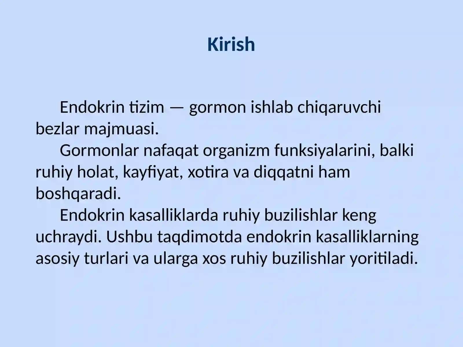 Endokrin tizim 2