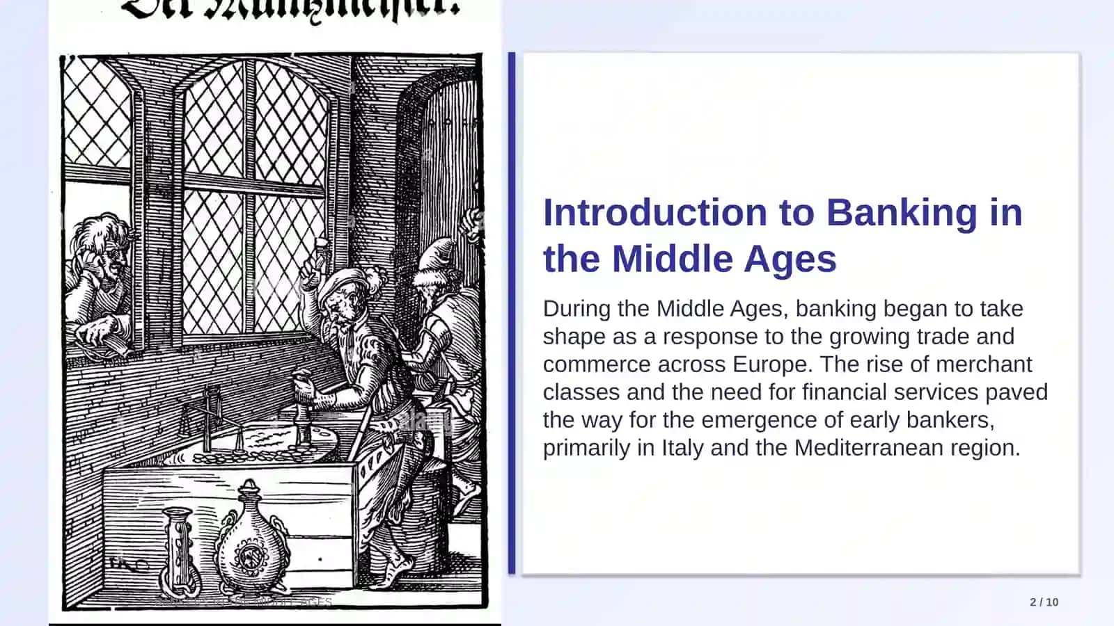 Bankers in the Middle Ages 2