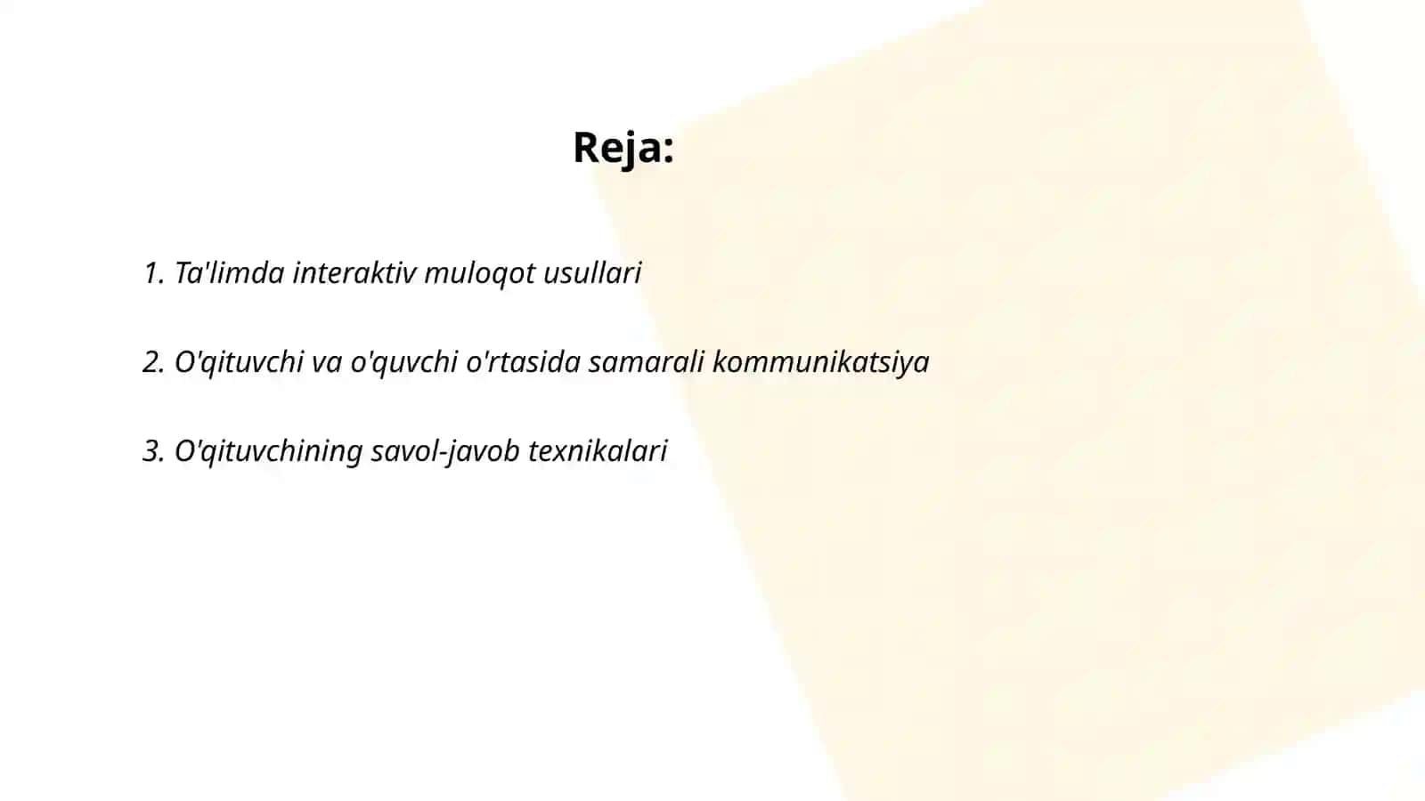 Ta'limda interaktiv muloqot usullari 2
