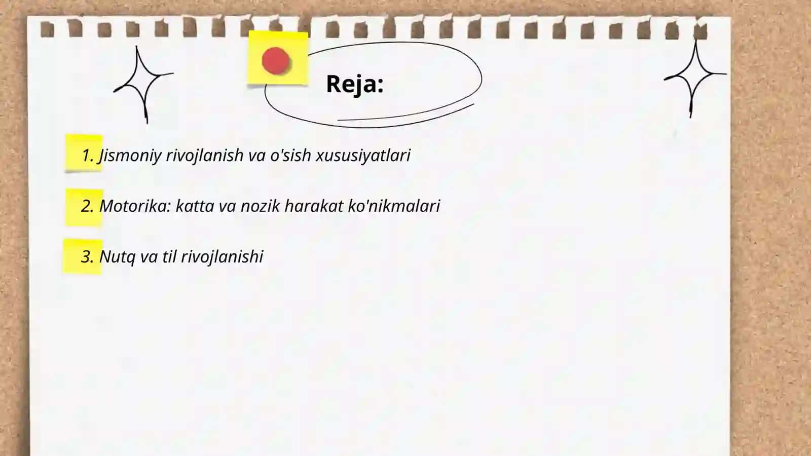 Maktabgacha yoshdagi bolalarning yosh xususiyatlari 2
