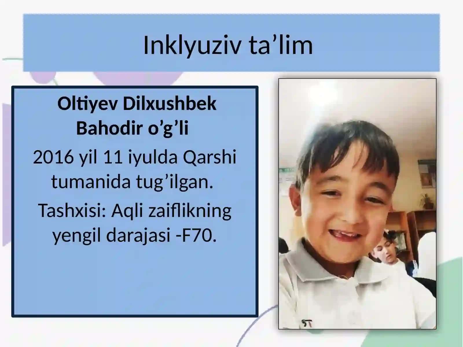 Yilning eng faol maxsus pedagogi 2