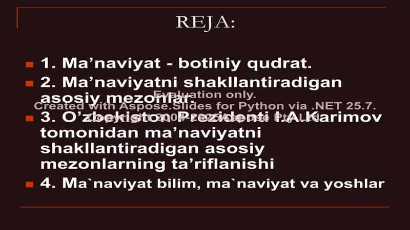 Ma'naviyat va Bilim 2