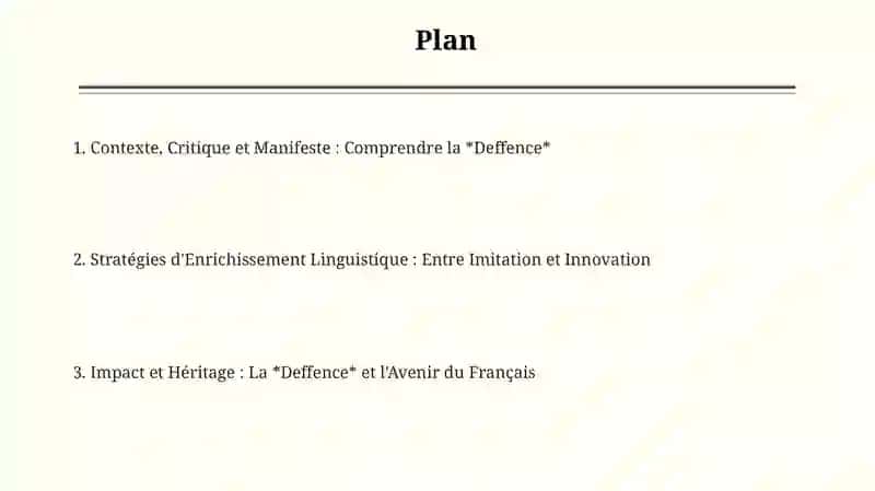 Défense et illustration de la langue français 2