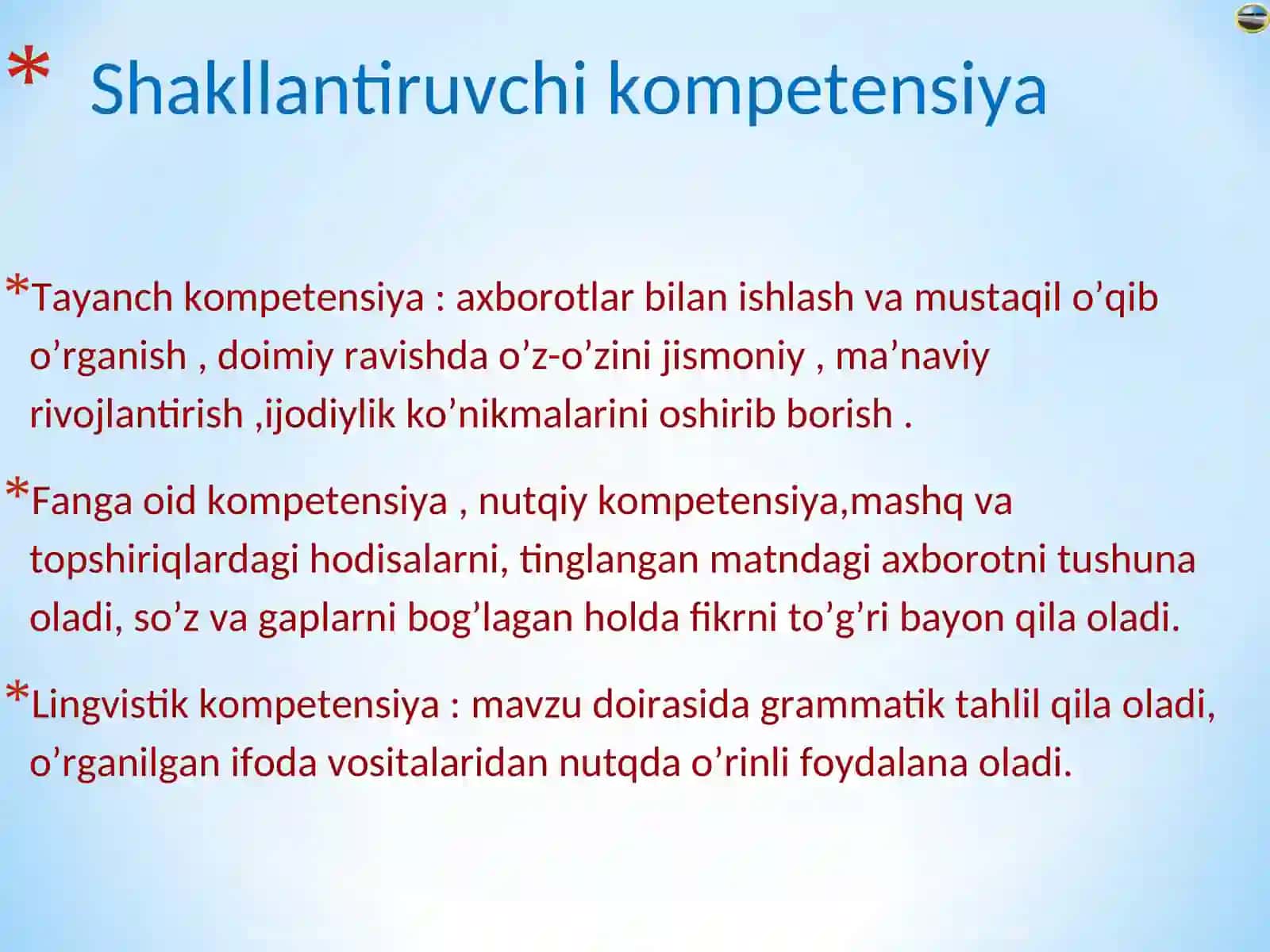 Harakat va holat fe’llari 2
