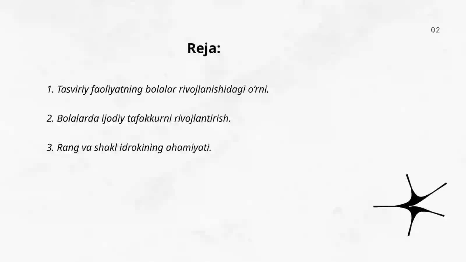 Tasviriy faoliyatning ahamiyati 2