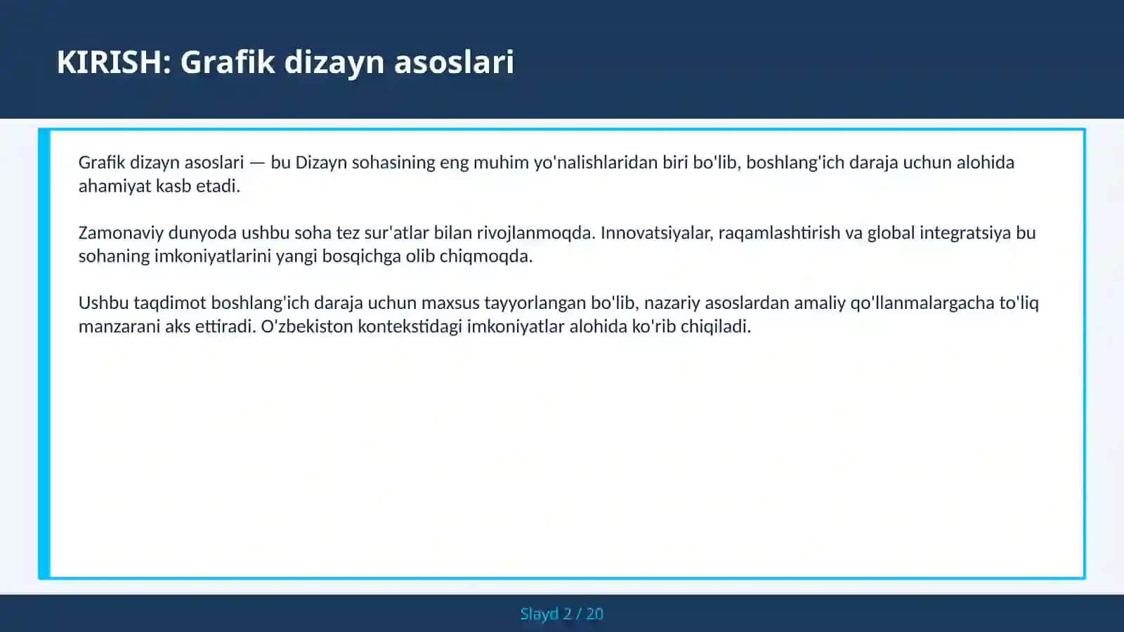 GRAFIK DIZAYN ASOSLARI 2