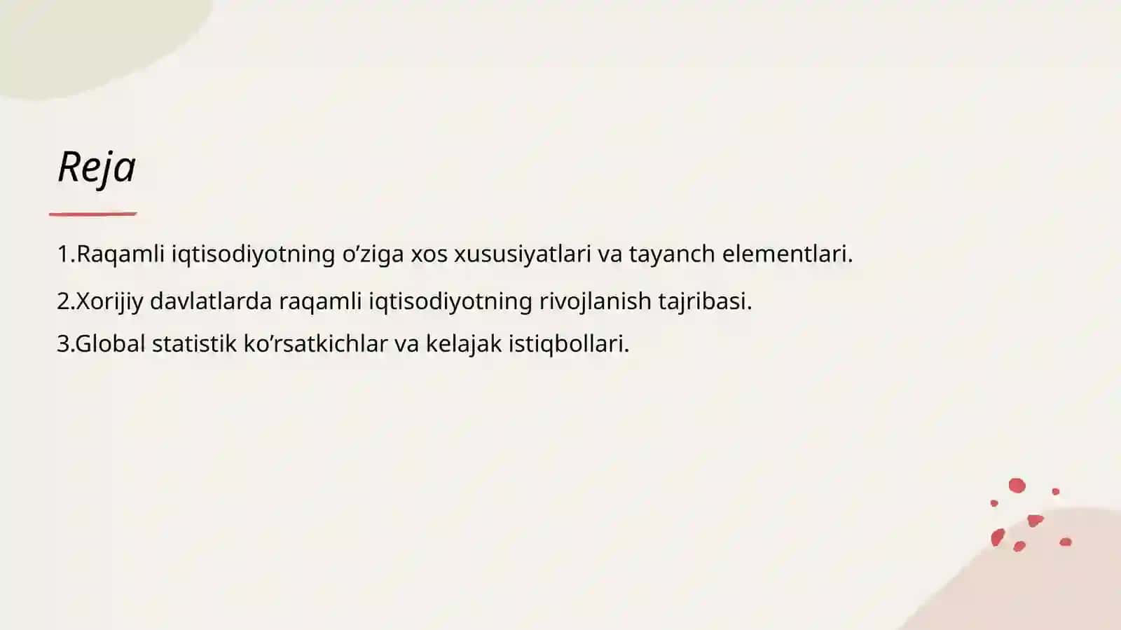 Raqamli iqtisodiyotning xususiyatlari va xorijiy davlatlarda uning rivojlanishi 2