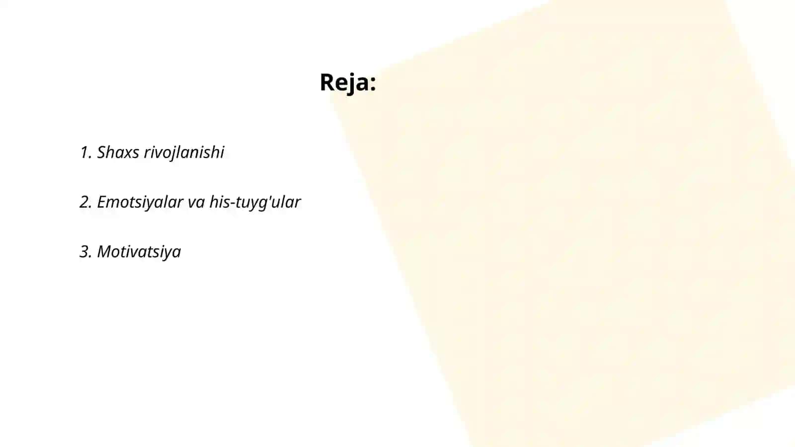 Psixologiya fanining predmeti 2