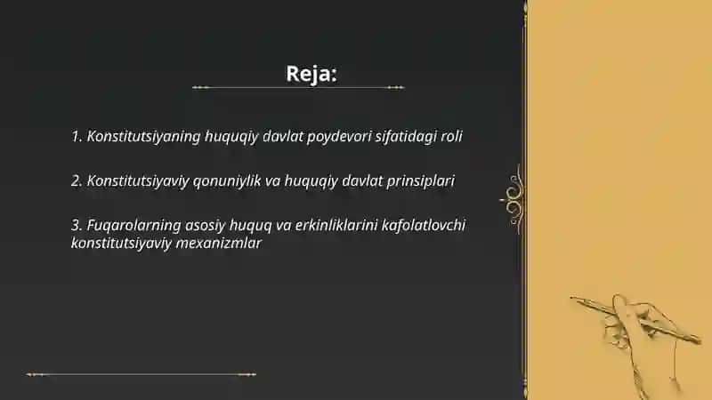Konstitutsiya huquqiy davlat va baxtiyor jamiyat poydevori 2