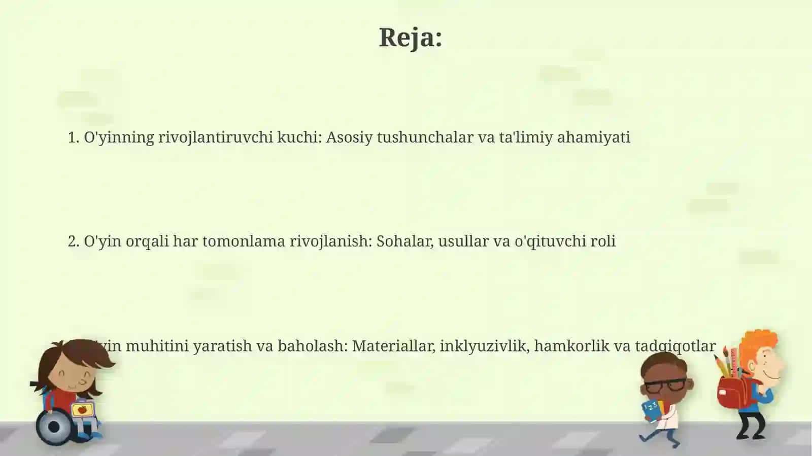 Maktabgacha taʼlimda oʻyin orqalibolalarnirivojlantirish 2