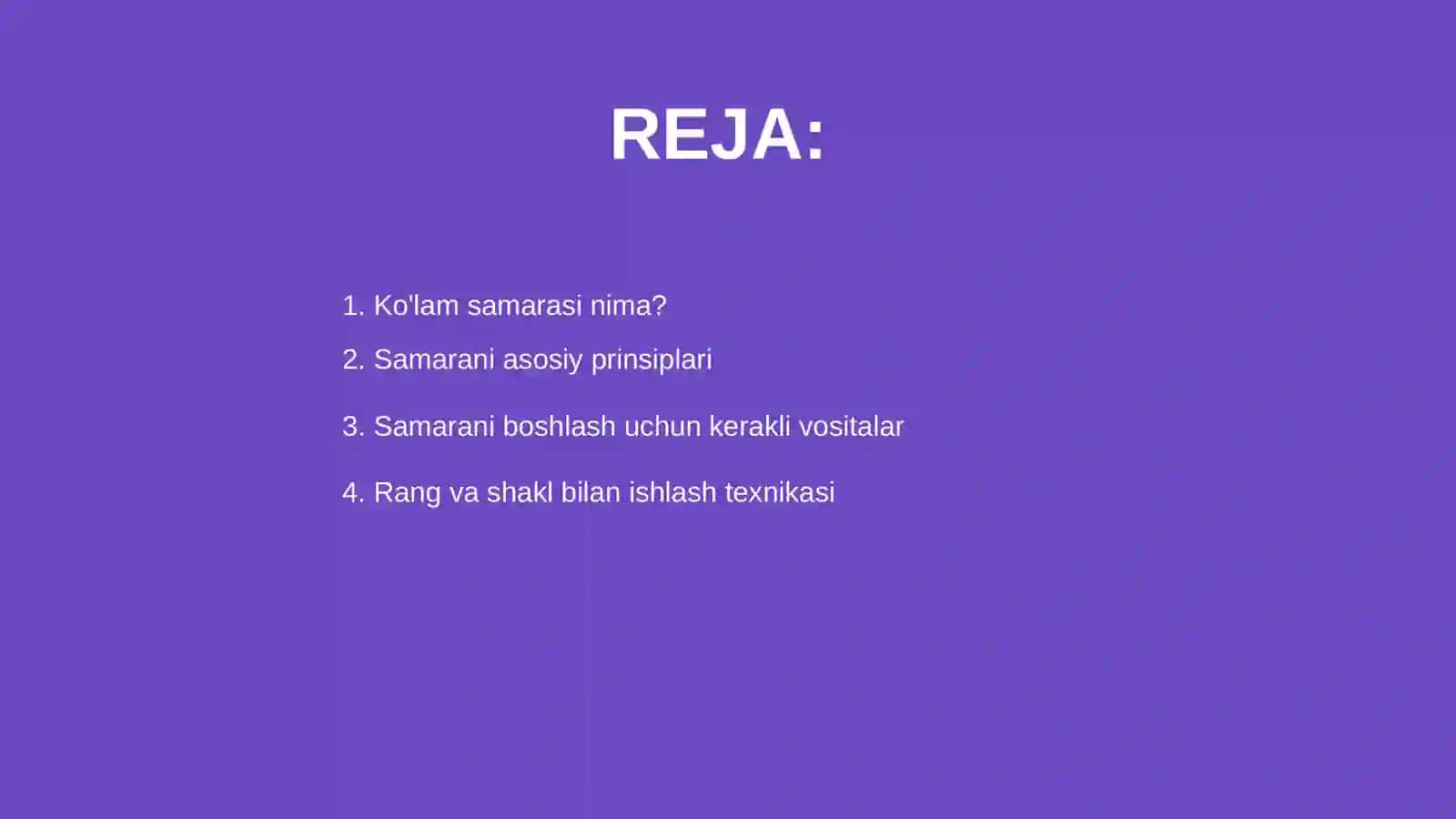 Ko'lam samarasi 2
