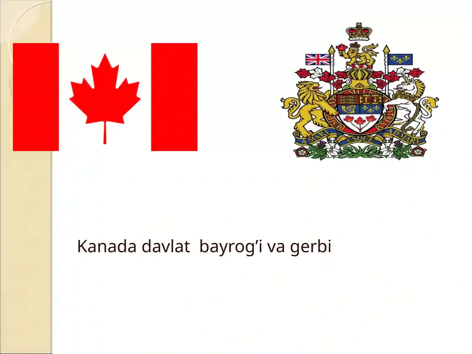 Kanada federatsiyasi davlat tizimi 2