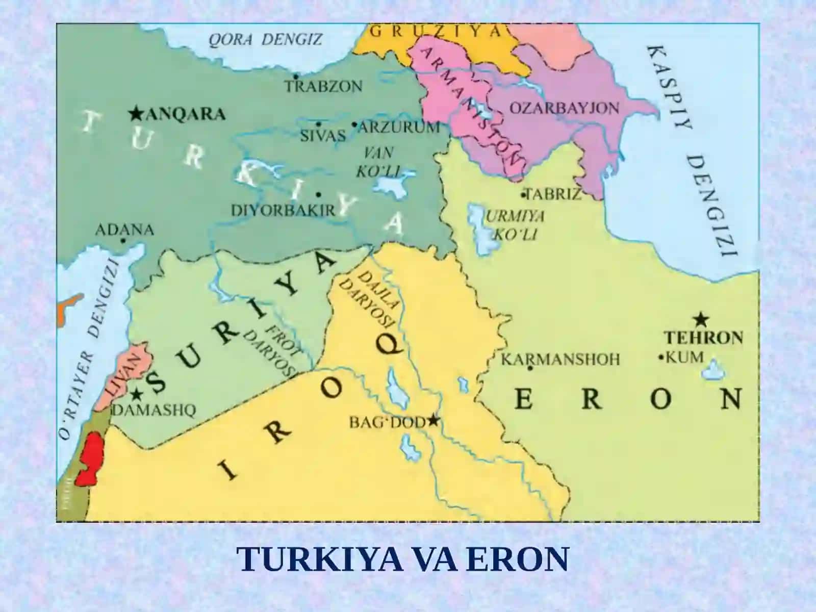 1946-1991-yillarda Turkiya, Eron va Afg’oniston 2