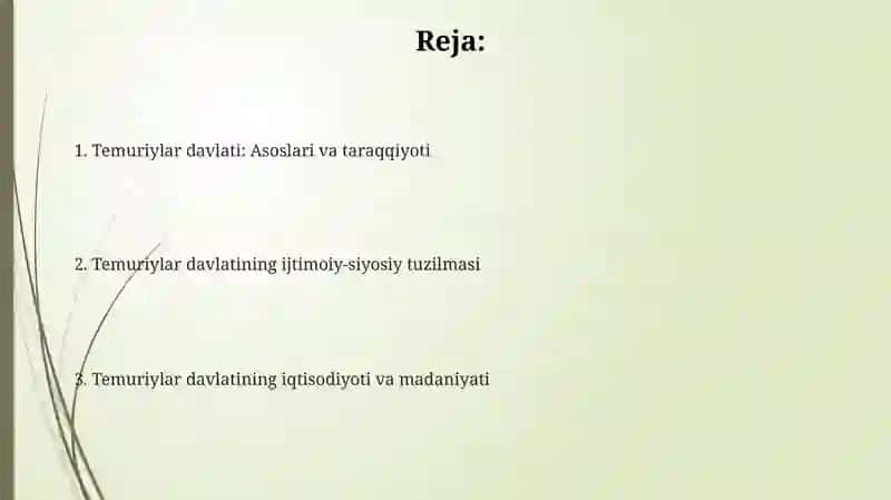 Temuriylar davlati: Asoslari va taraqqiyoti 2