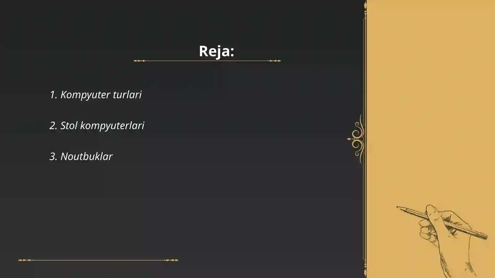 Kompyuter turlari va uning vazifalari 2
