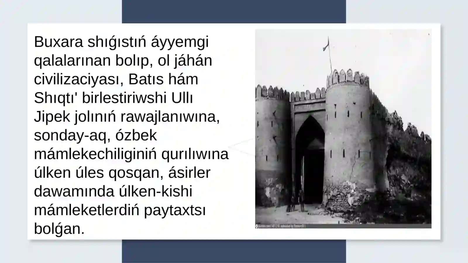 Buxaranin' IX-XII asirler materialliq ma'deniyati 2