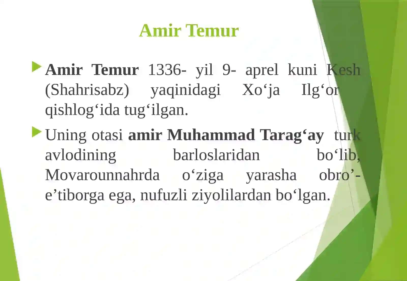 Amir  Temur  va  temuriylar  davridagi  iqtisodiy  g‘oyаlar  va iqtisodiy siyosat 2
