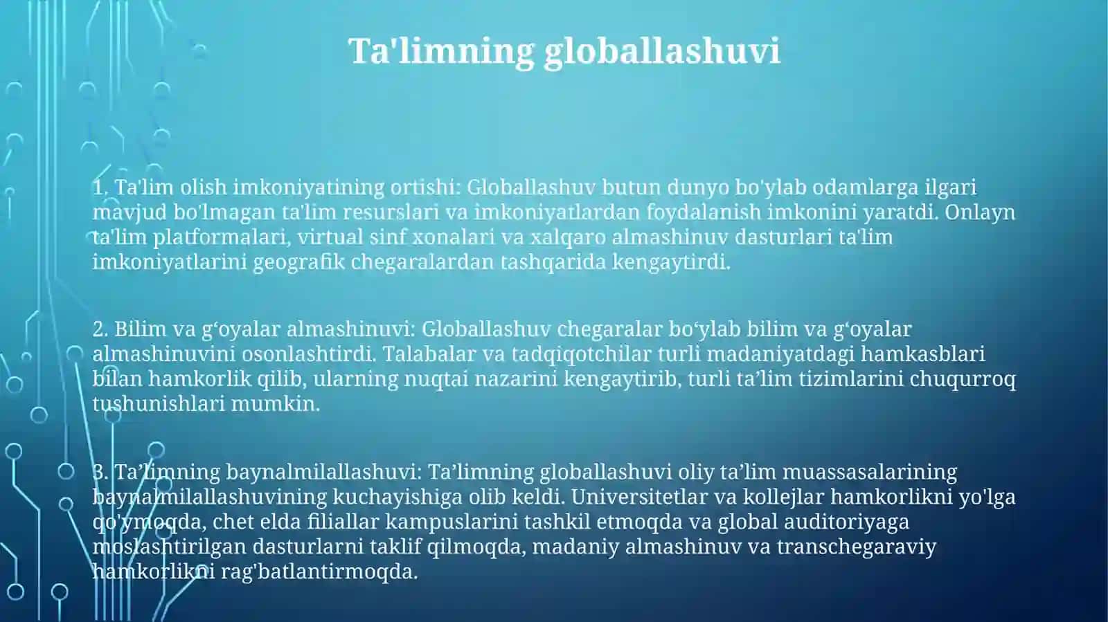 Globallashuv 2