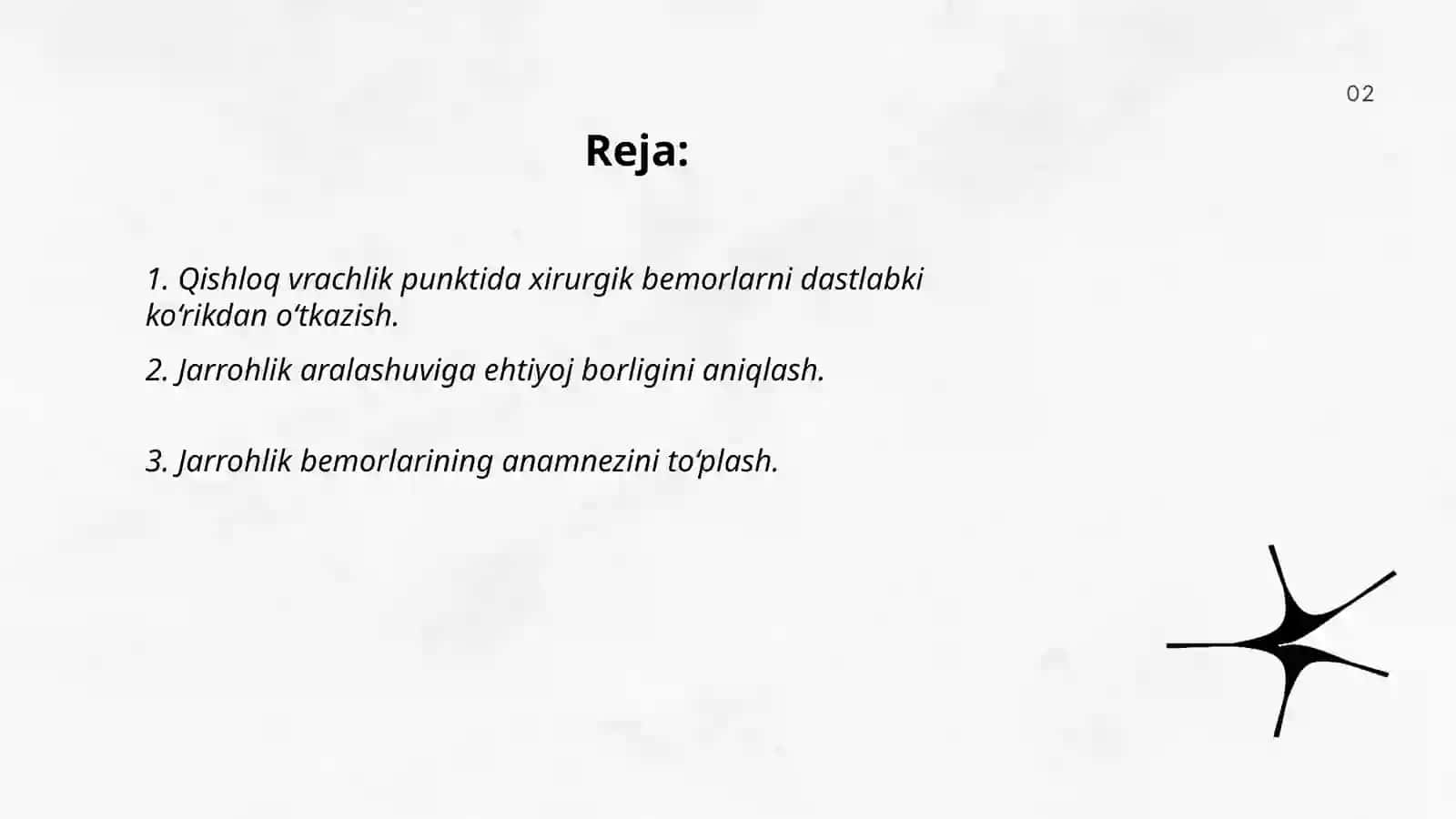 Xirurgik bemorlarni tekshirish 2