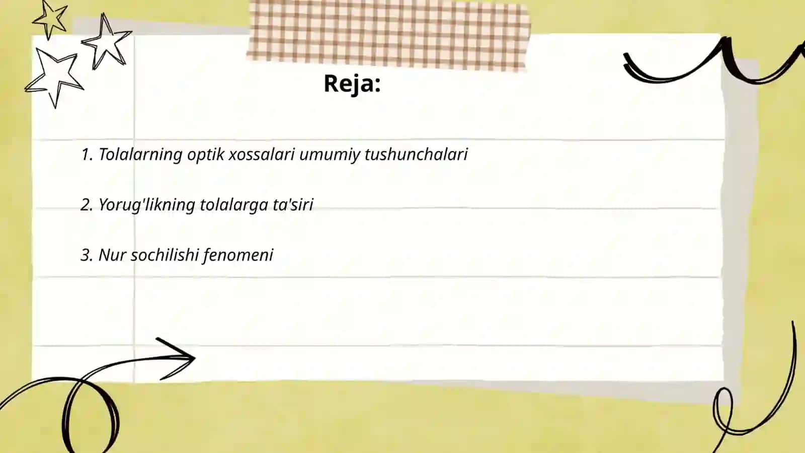 Tolalarning optik xossalari 2