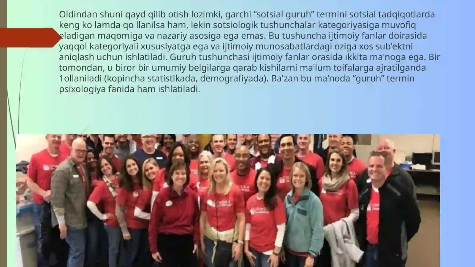 SOTSIAL GURUH TURLARI 2