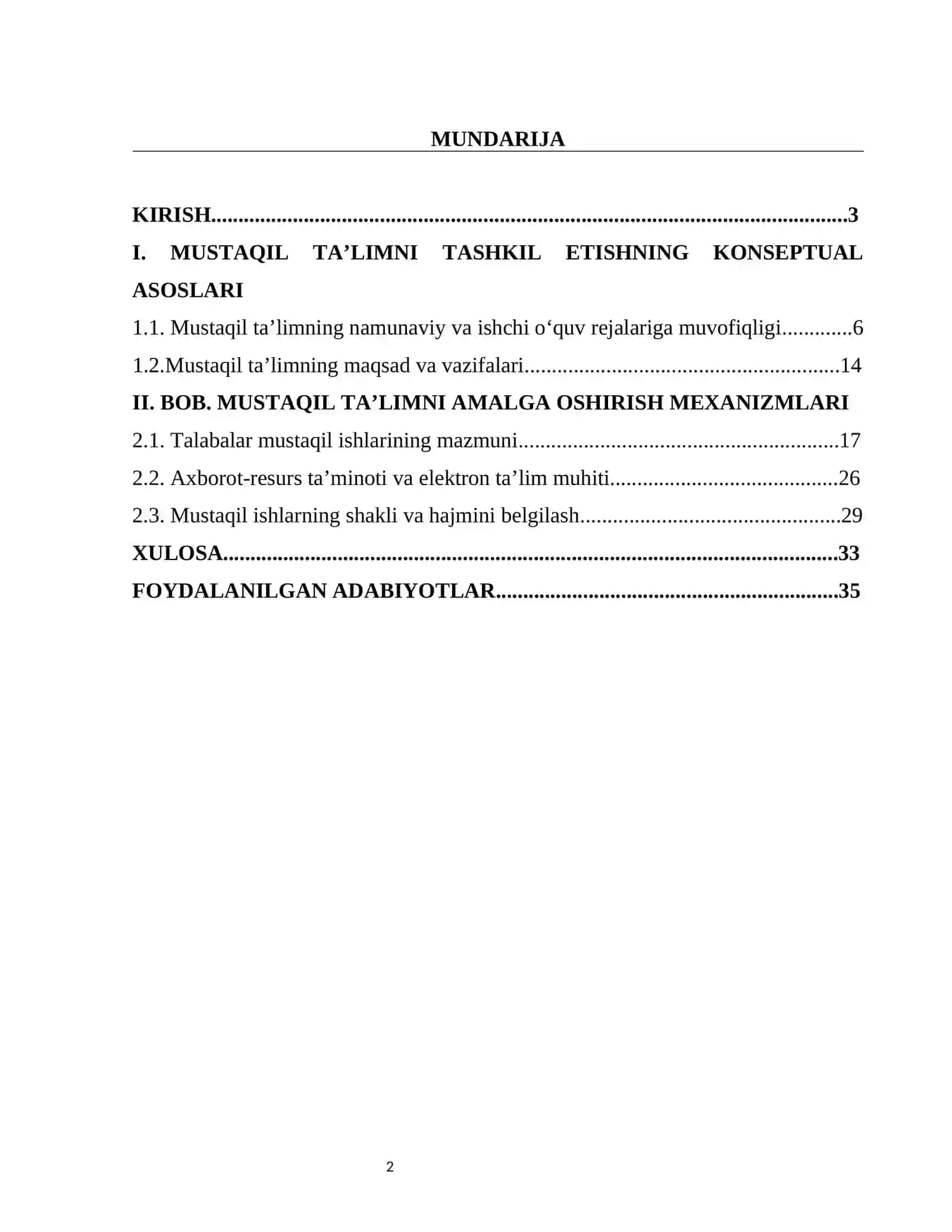 Tarix darslarida mustaqil ishlarni tashkil etish 2