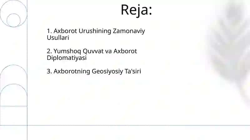 Xalqaro munosabatlarda axborot kuchi 2
