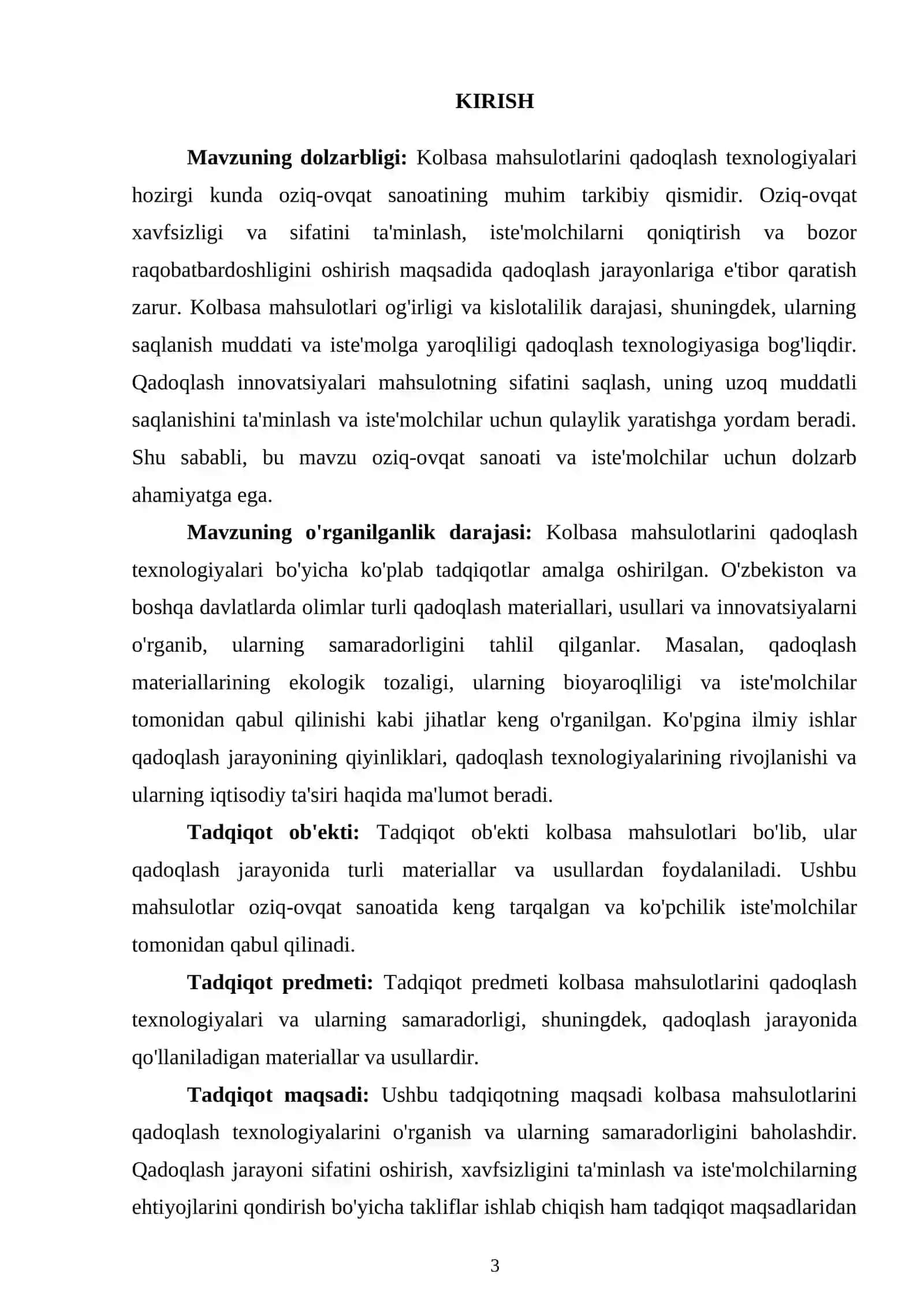 KOLBASA MAHSULOTLARINI QADOQLASH NAZARIYASI 2