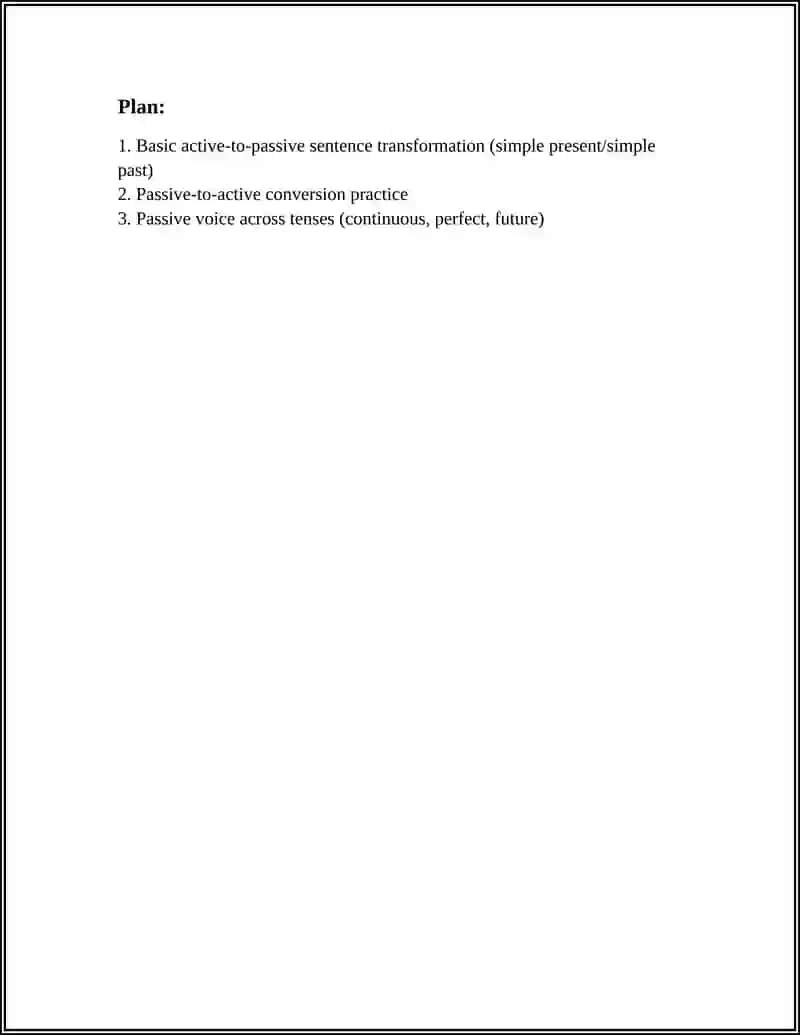 PRACTICING ACTIVE AND PASSIVE VOICE 2