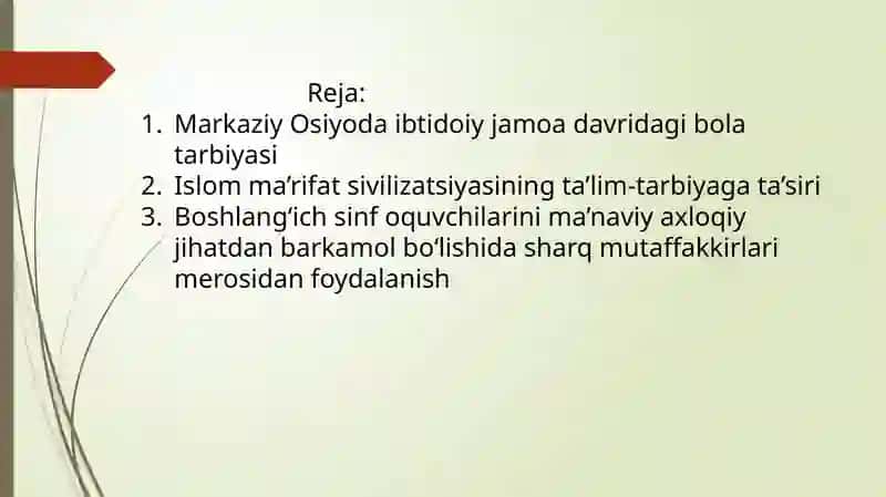 Boshlang'ich ta'limga oid kurs ishi 2