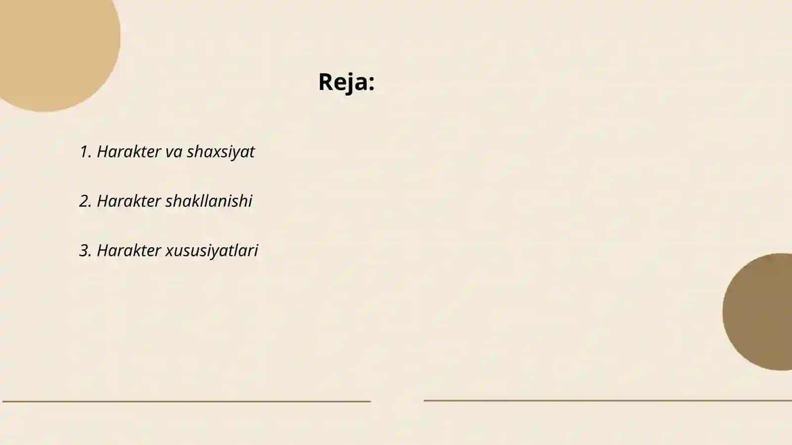 Harakter va shaxsiyat (psixologiya) 2