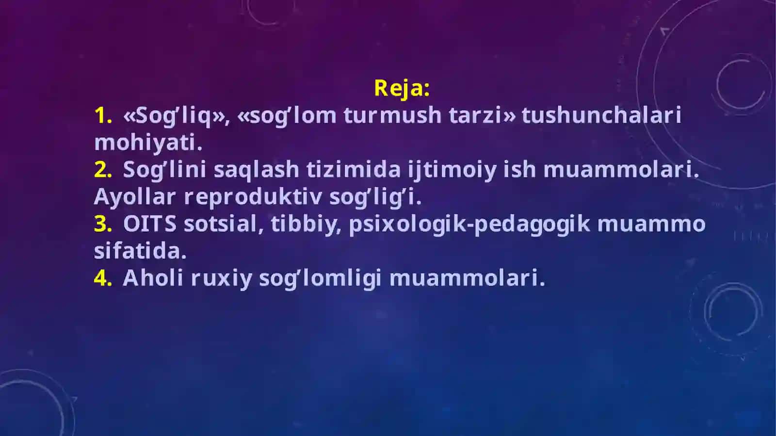 Sog’lom turmush tarzini shakllantirishda ijtimoiy ish 2
