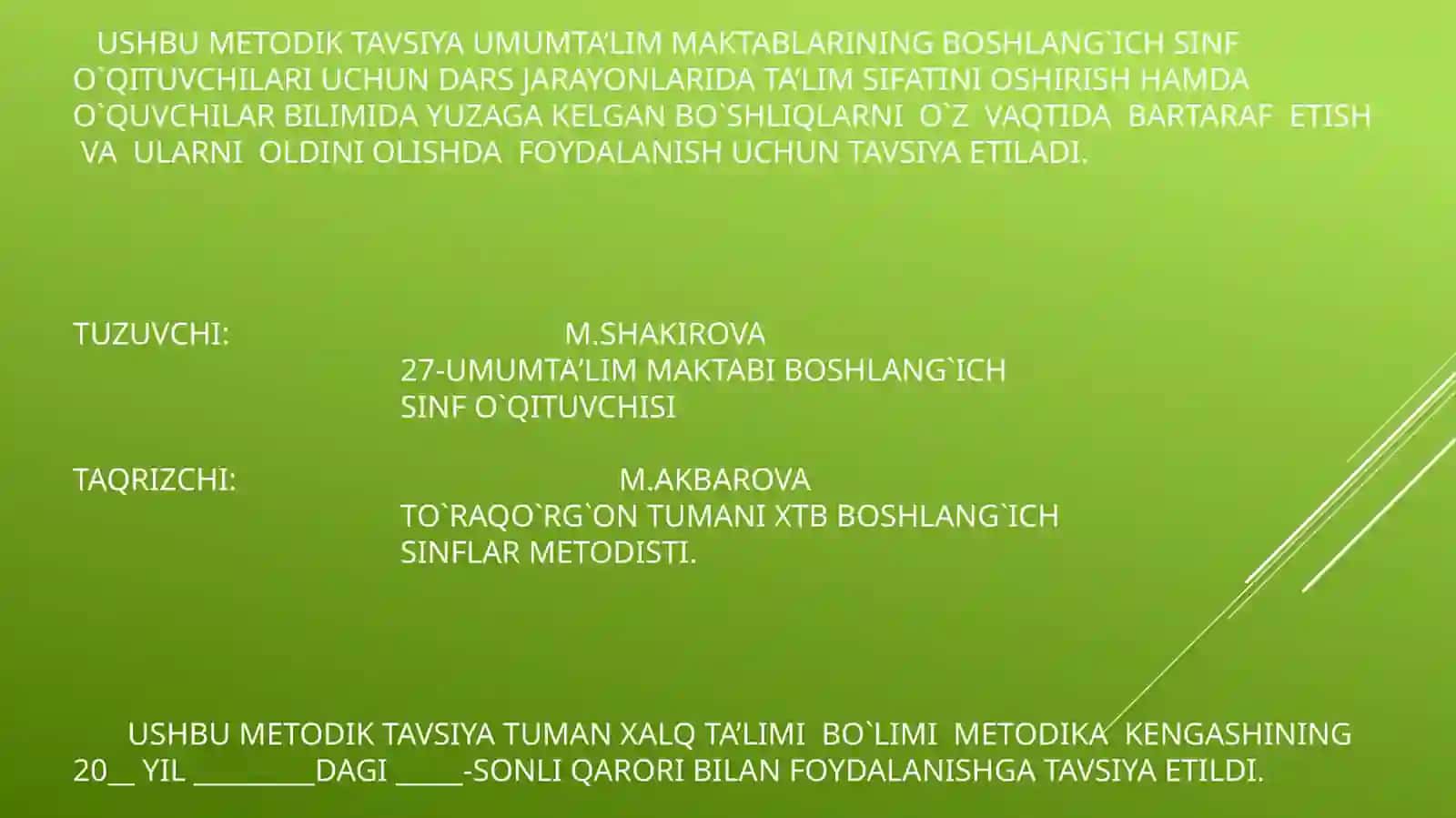 Boschiqlar faolligini oshirishda innovatsion vositalarning o`rni 2