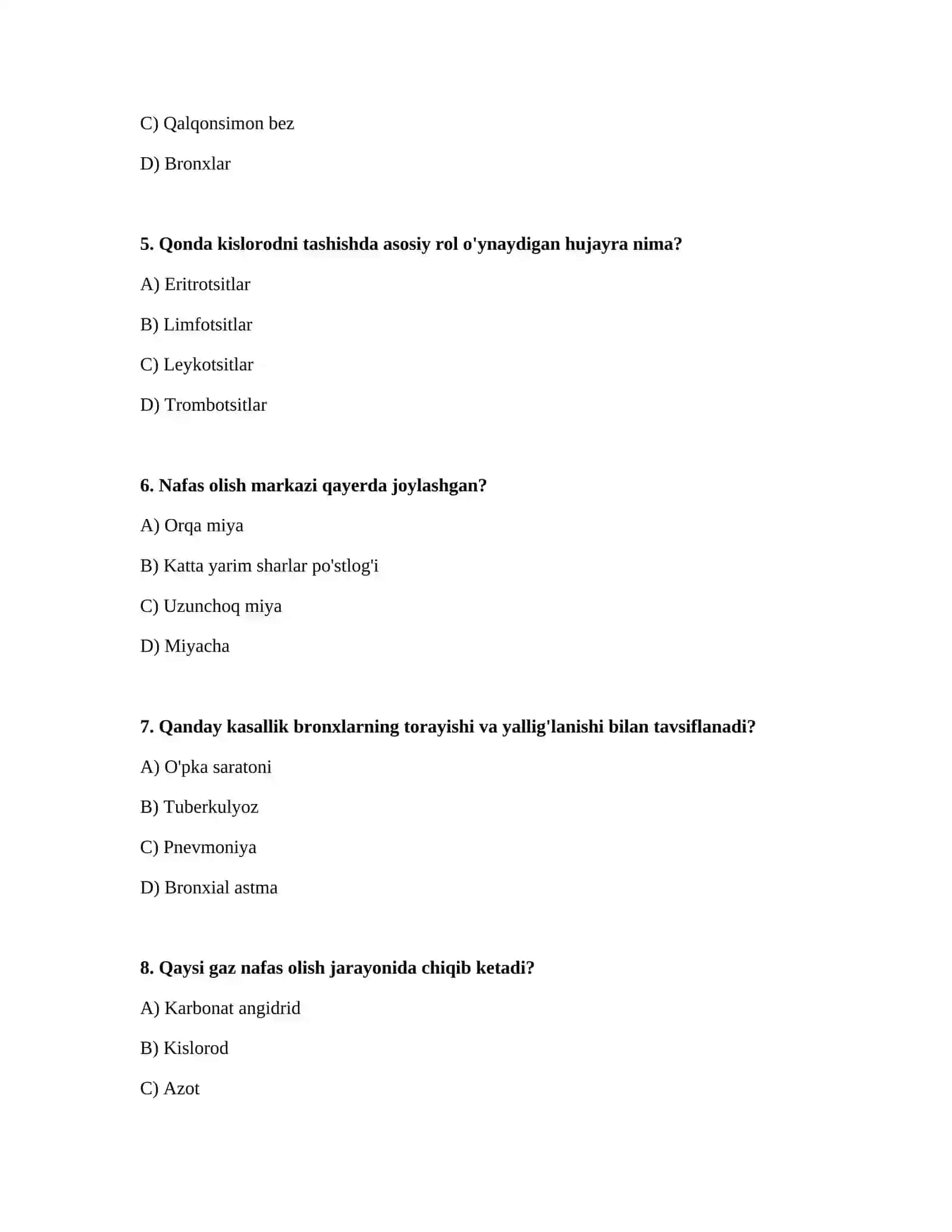Nafas olish 2