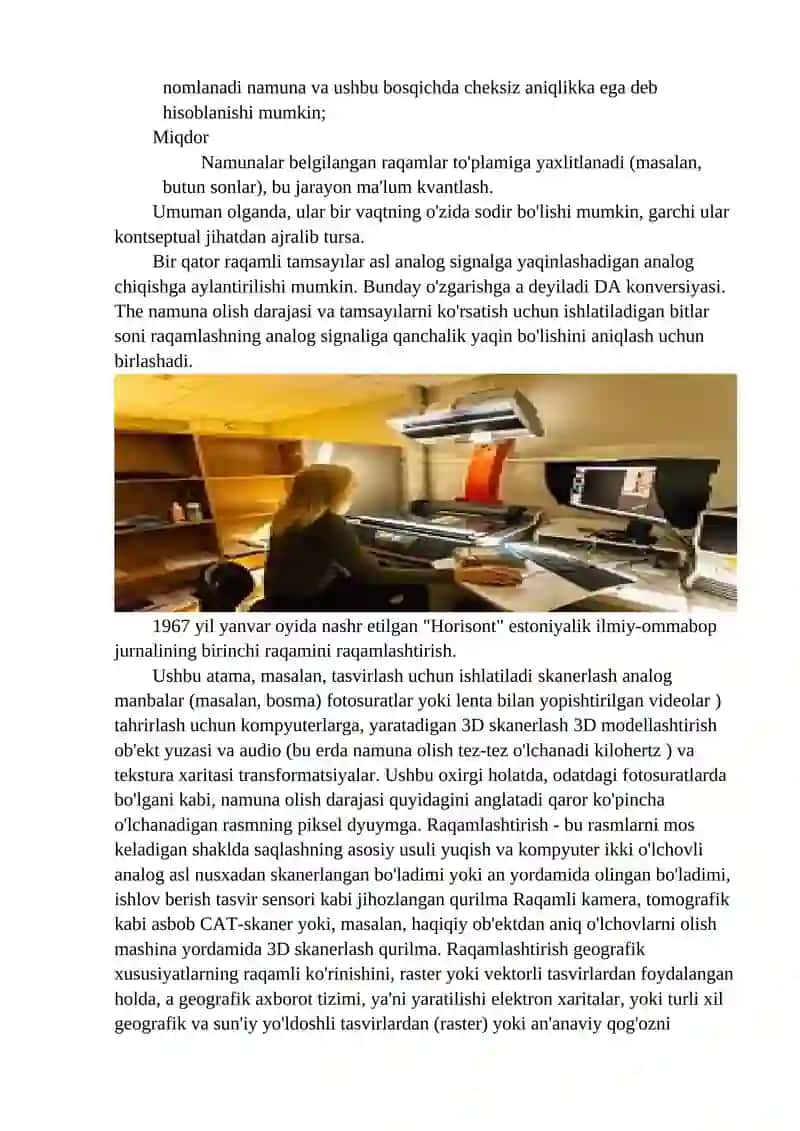 Zamonaviy kompyuterlar va ularning arxitekturasi 2